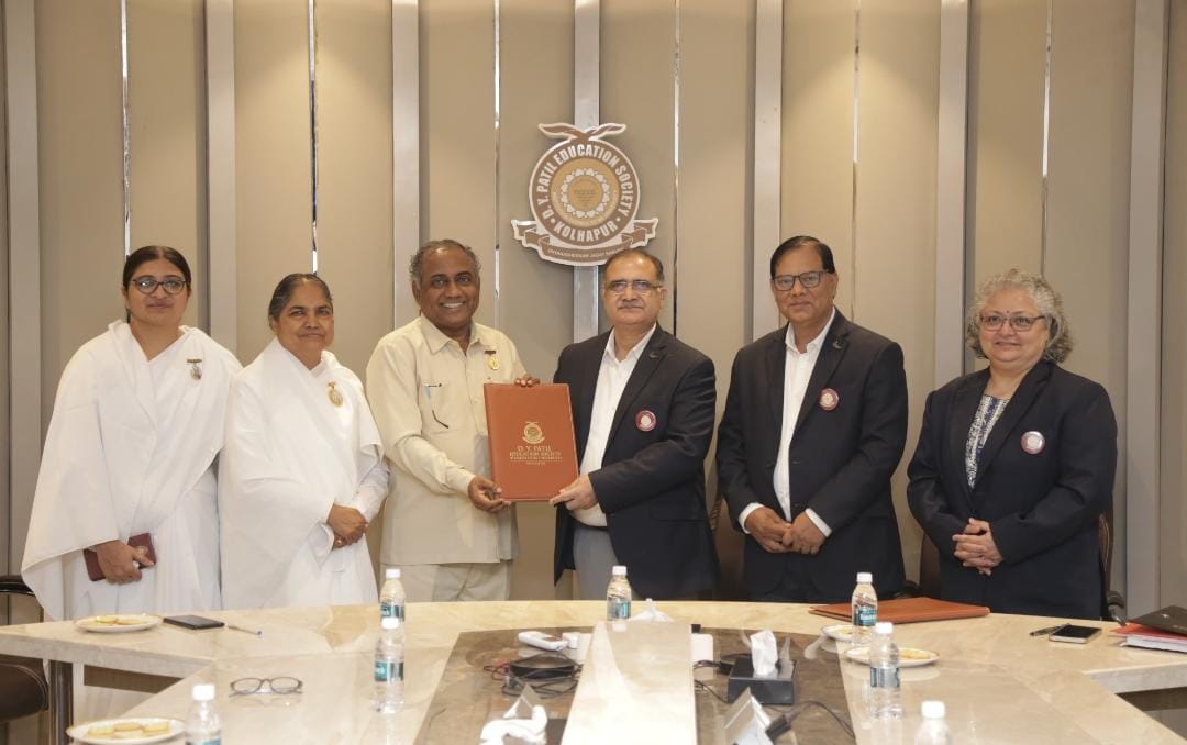 D Y Patil University signs MoU with Brahma Kumaris