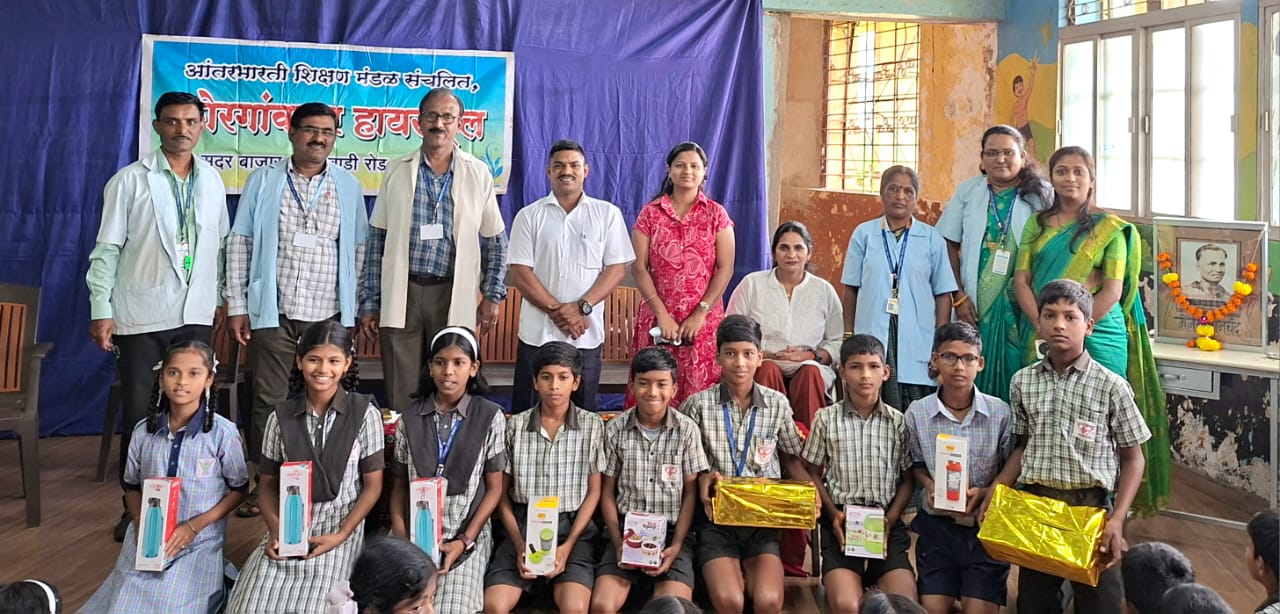 Korgaonkar High School on Sports Day