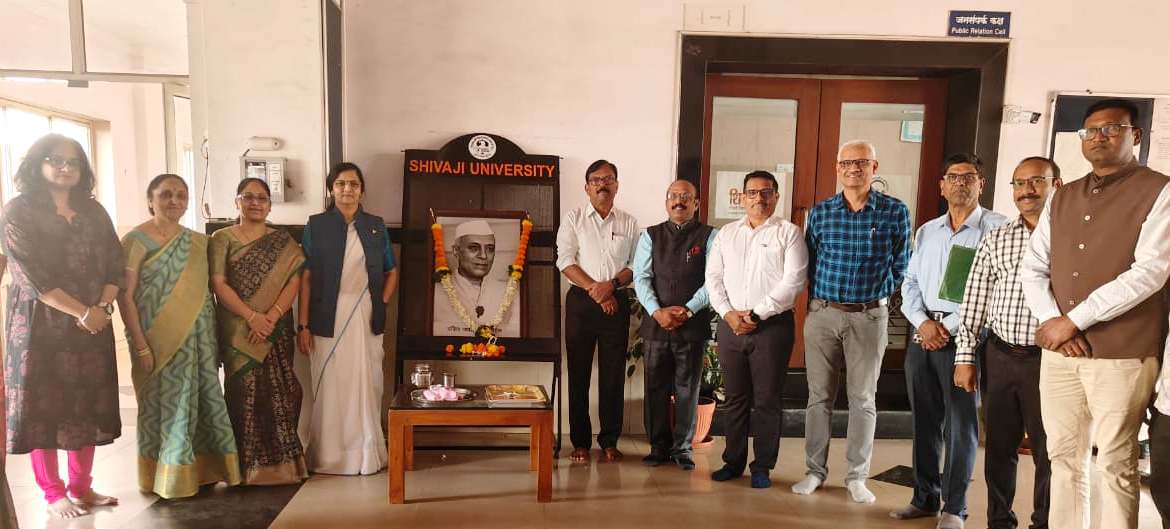 Pandit Nehru Jayanti at Shivaji University