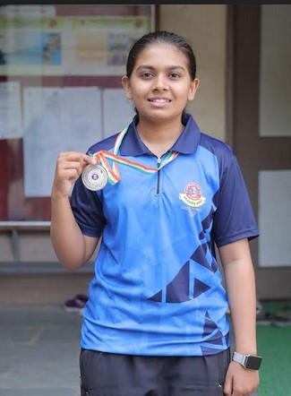 Ms Nihali Patil of Vivekananda College