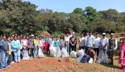Vivekananda Colleges eco friendly initiative on Morjai plateau