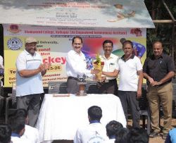 Vivekananda College successfully organizes inter departmental men