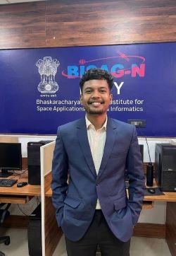Swapnil Alange of D Y Patil Engineering selected in BISA G N