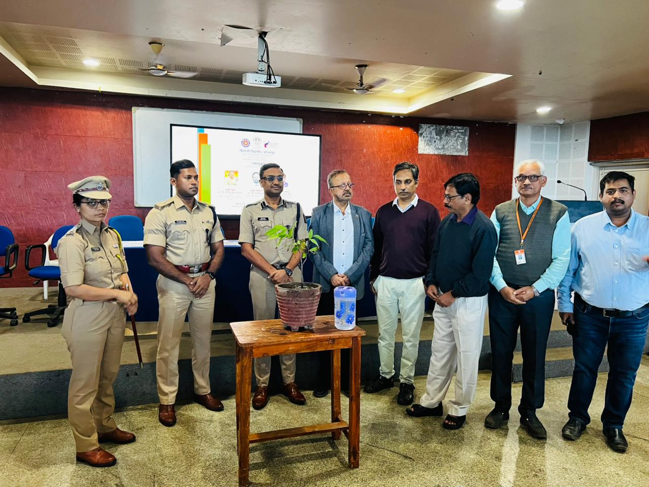 Anti drug awareness lecture at Shivaji University