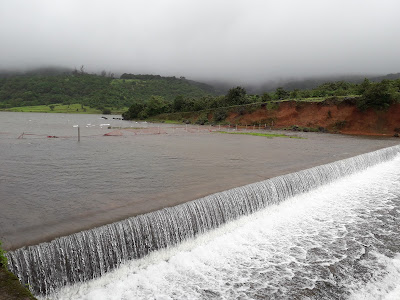 1300 cusecs of water released from Kumbhi dam