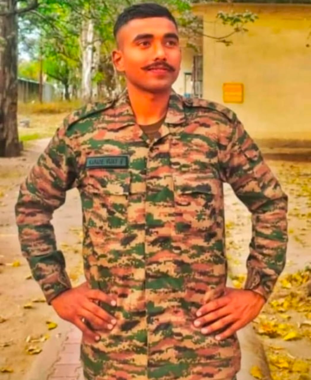 The last rites of the heros son Vijay Karade