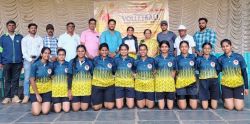 Vivekananda College third in the zonal volleyball