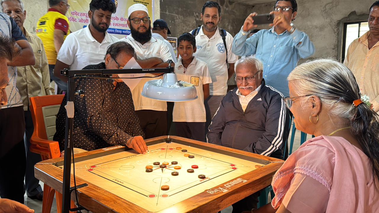 Carrom tournament in memory of late Arvind Ganesh Joshi