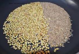 Coriander and cumin powder