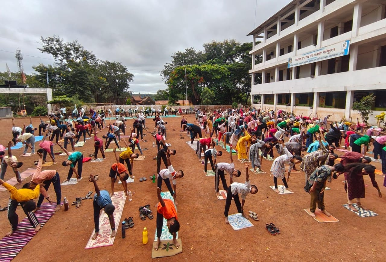 Vyankaterav yoga day