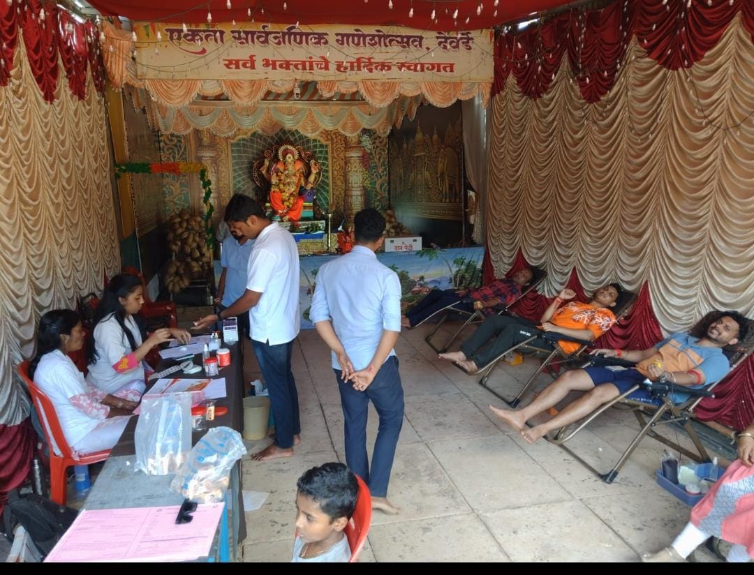 Constructive work by the Ekta Ganeshotsav Mandal of Devarde