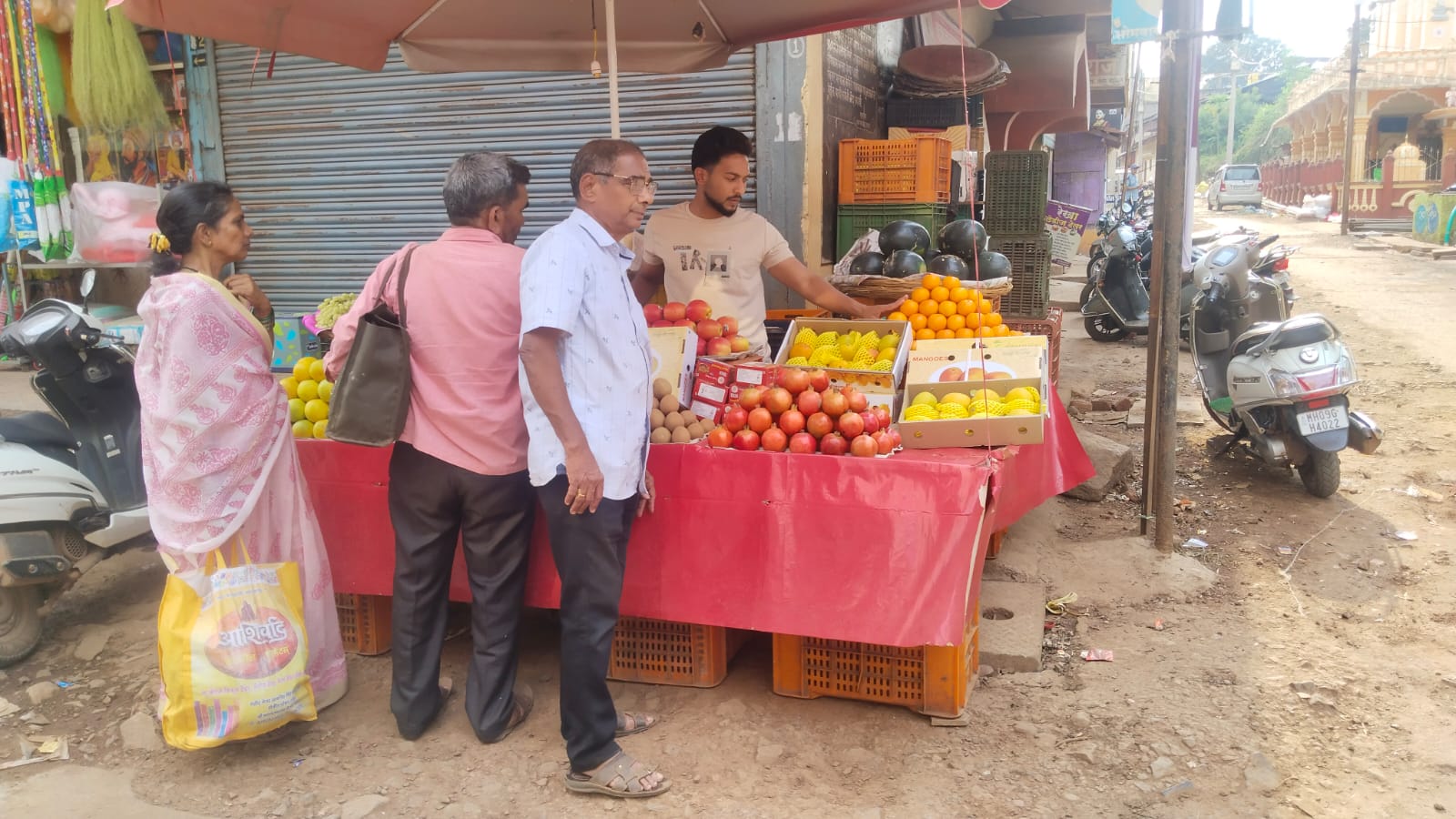 Mango the king of fruits has entered the market in Ajya