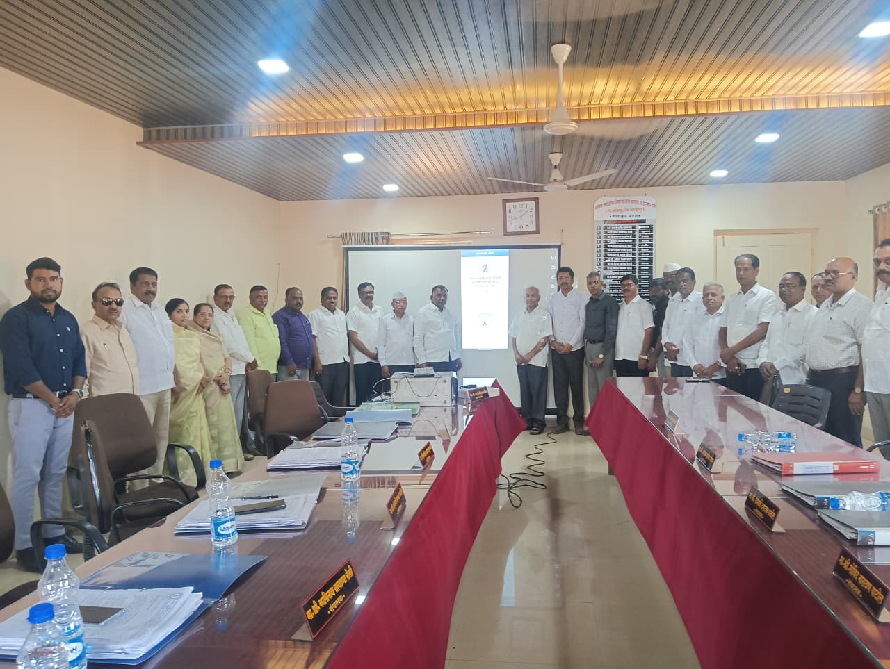 Launch of farmer and harvester app at Ajra Sugar Factory