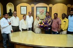 nivedita mane meet to navid mushrif