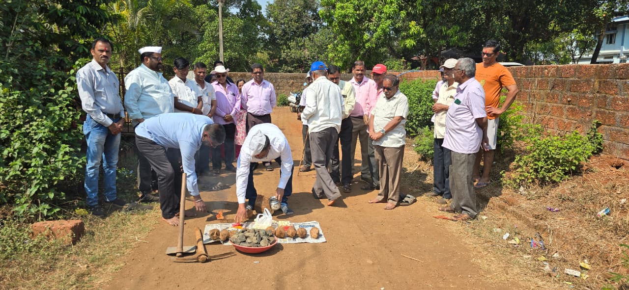 Road construction begins in Ward No 15
